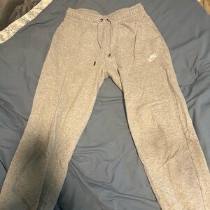Nike grey cuffed sweats